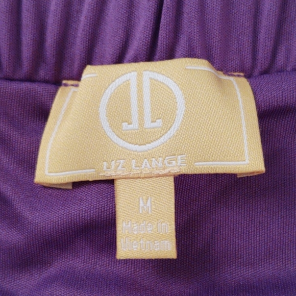 ☀️LIZ LANGE Asymetrical Skirt | Purple - Picture 7 of 8